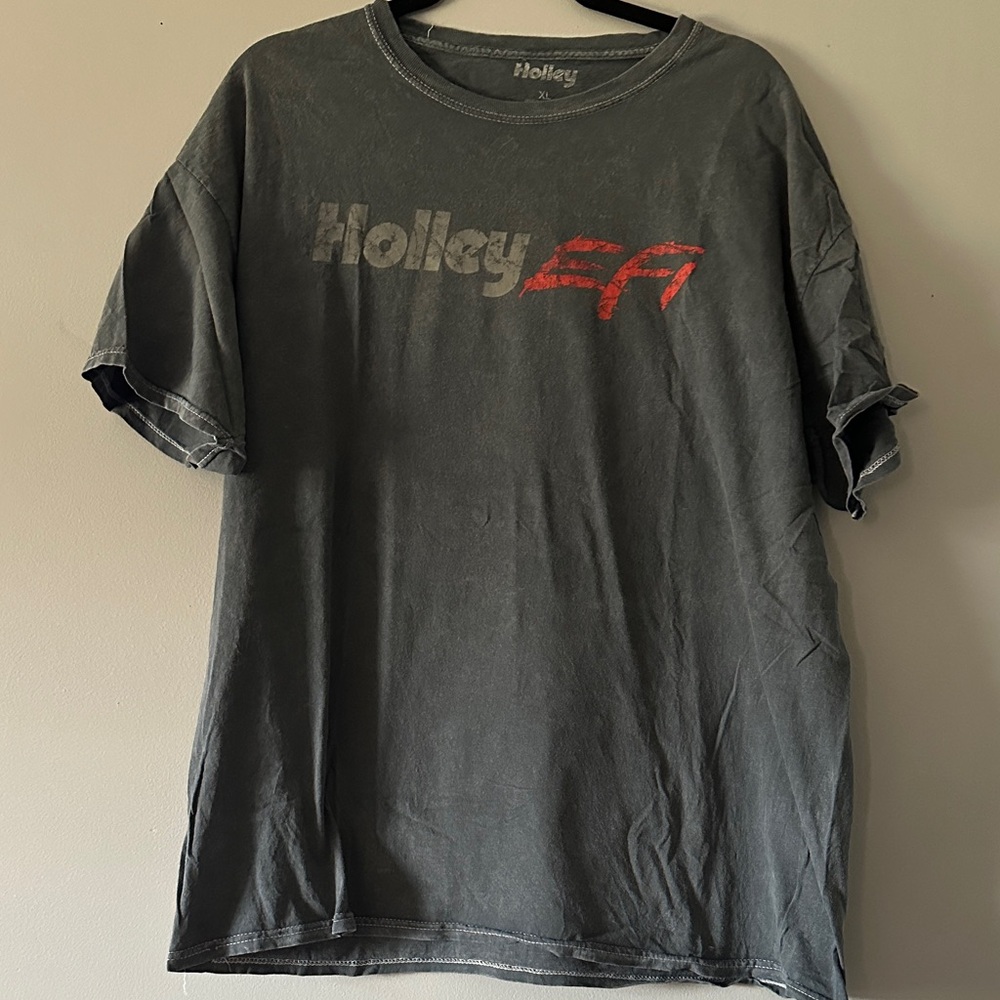 HOLLEY EFI Men's Gray Graphic Tee